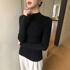 2025百搭时尚简约针织衫精仿羊毛，女装针织衫/毛衣，暖圣羊羊绒
