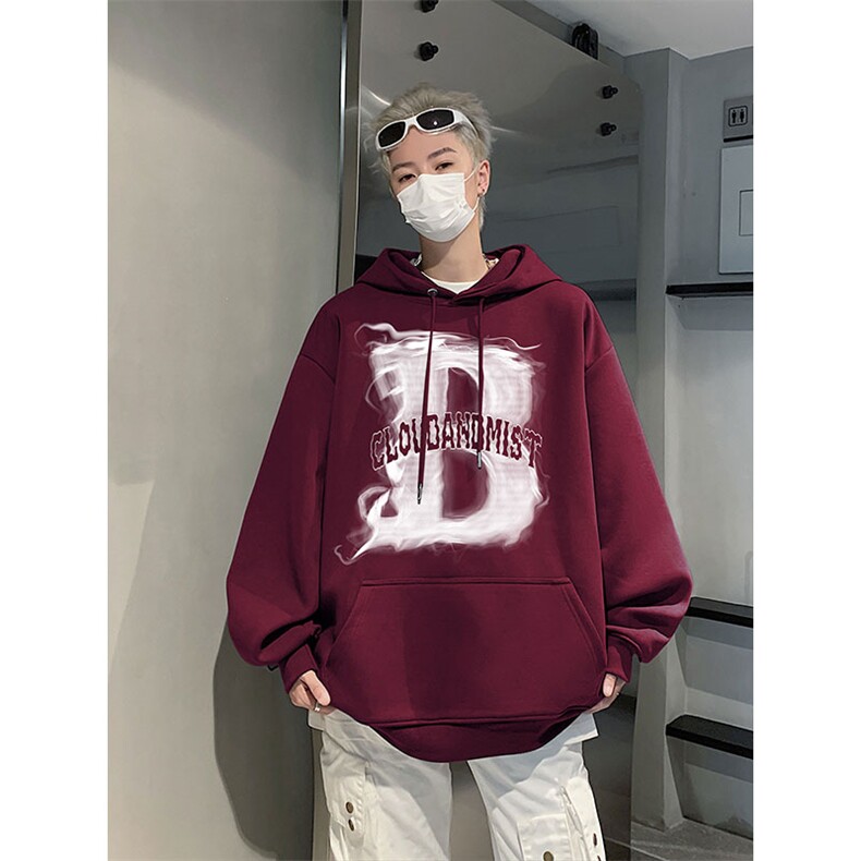 2025秋季男潮流休闲wlcm7829卫衣连帽纯棉特批35控59,男装卫衣,星座605(原A050)