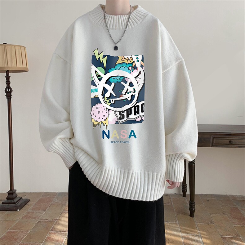 半高领毛衣男士大码针织衫男毛线衣男M18275-P45加绒款-P65,男装针织衫/毛衣,电商A040