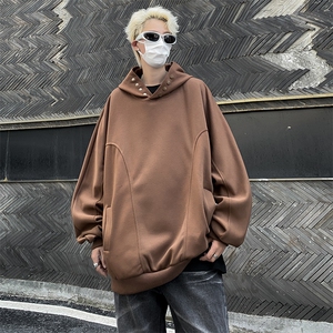 美式连帽卫衣男秋季宽松休闲百搭上衣914-4-Q44 P55图片