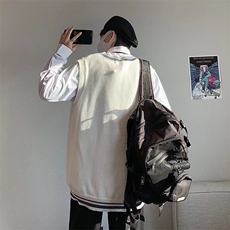 男学院风毛背心马甲X014P38，男装背心/马甲，星座1116-2