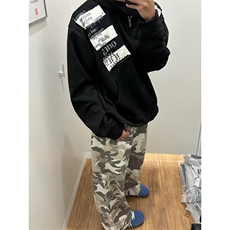 高品质春装新款美式高街潮牌解构设计休闲连帽卫衣男女慵懒风外套，女装短外套，电商A486