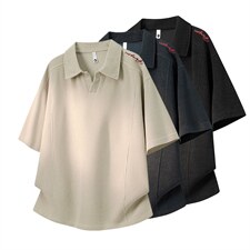 2026美式重磅冰感潮牌拼接短袖T桖春夏DX2614特P28控59，男装T恤，电商B208