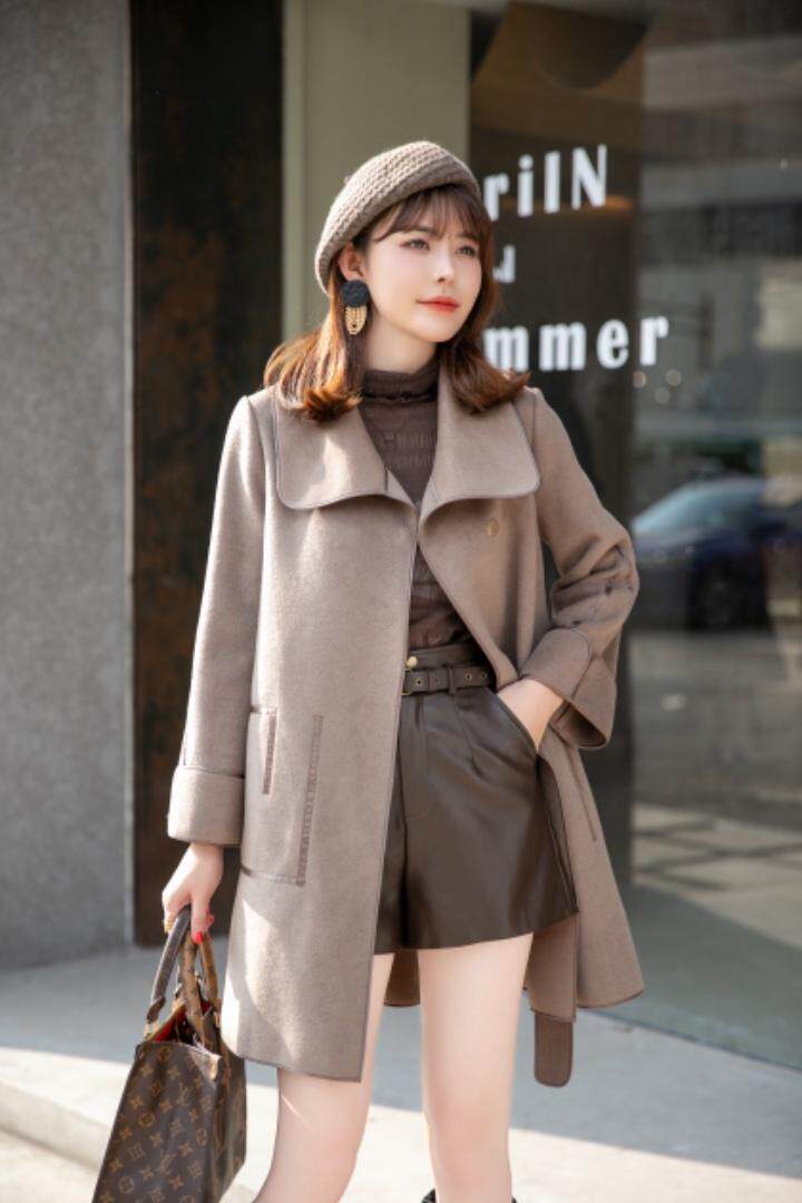 现货供应：双面羊绒时尚外套M一XL，其它，拉思维加丝