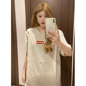 纯棉短袖重磅T恤修身纯色vibe风情侣夏季ins百搭上衣 T3295-1图片