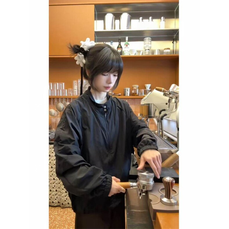 OclinG9四色哈灵顿立体裁剪下摆可调节尼龙防晒衣F25218批48，男装防晒衣，星座1004-6