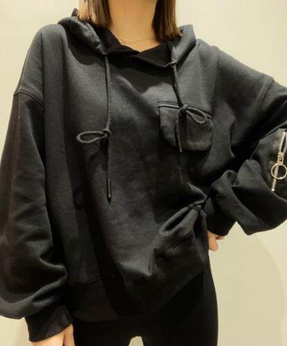 秋季短款卫衣，女装卫衣/绒衫，E·呀