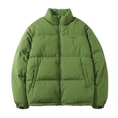 1506-1/MW9251/P59冬季绿色潮牌面包棉服女短款韩版宽松男女情侣，男装棉衣，星座1506-1