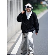 秋冬季美式新款开衫针织衫潮流宽松休闲保暖毛衣外套，男装针织衫/毛衣，星座410-6（原星座1304-1）