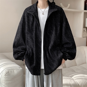 现货 JK10069-特批55 夏季大码高品质夹克外套宽松情侣上衣图片