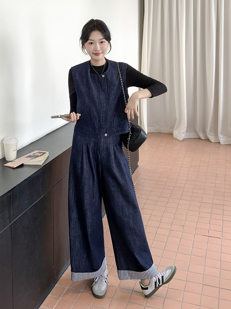 2025秋冬款牛仔套装2602-P175-K248,女装套装/套裙,2D013