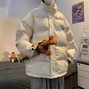 主推差价足  纯色皮面包服PU皮棉衣加厚保暖外套XZ1213-MY16-P110图片