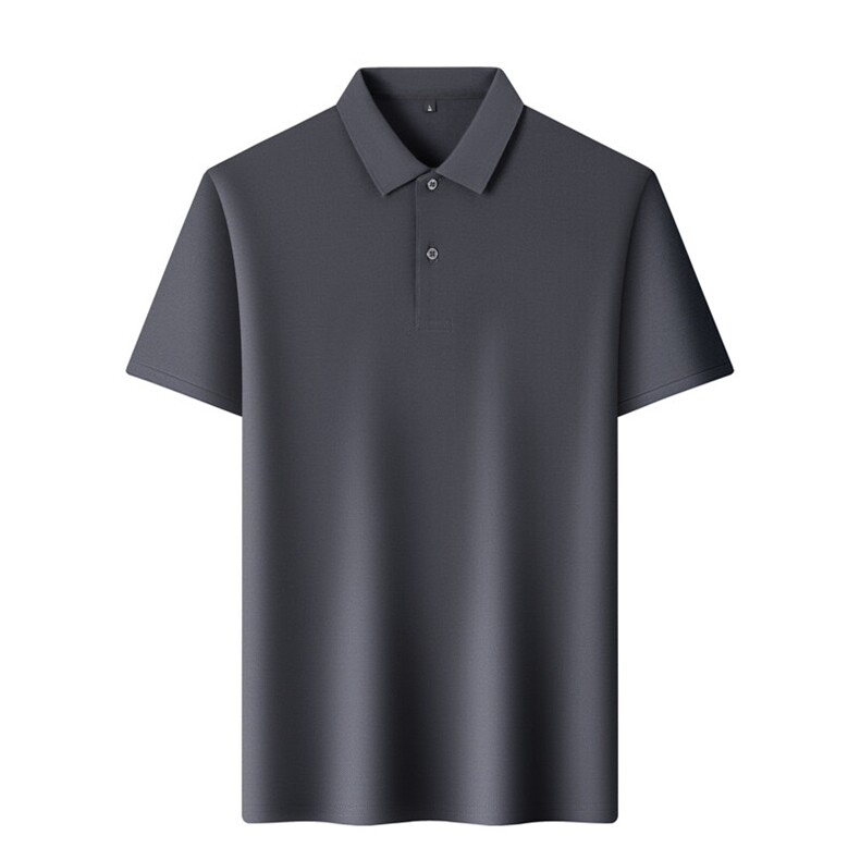 93895短袖纯棉丝光棉净版两粒扣POLO衫19色主推,男装Polo衫,钱塘207-1