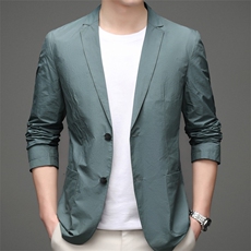 BEA192203钱塘2020-2春秋季新款时尚休闲中青年男士西服外套P175，男装西服，钱塘207-2