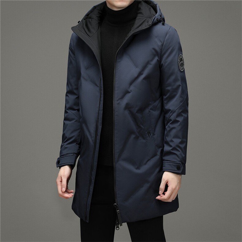 YT9923冬季男士羽绒服保暖外套修身白鸭绒潮流帅气P360,男装羽绒服,电商B360