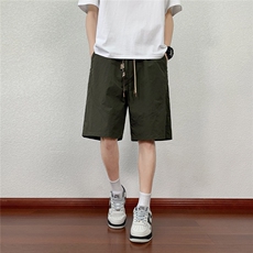 夏冰丝速干透气薄款五分短裤DK062模特酒店锦纶(S-2XL)TP25，男装休闲裤，电商A088