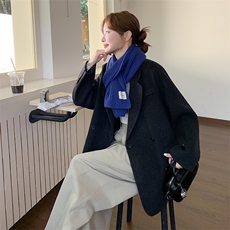 冬季新款现货双面羊绒西装呢外套2C300-2558-P295-K445，女装羊绒大衣，2C300