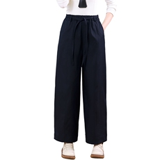 2025秋装新款弹力松紧腰休闲裤，女装休闲裤，鑫鑫格