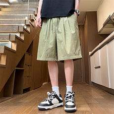 五分裤男款夏季潮牌纯色速干短裤户外休闲运动裤A406K3518特P30，男装牛仔裤，星座309（原A406）