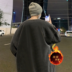 直播品质500克重磅美式做旧水洗卫衣SY1383-常规特P45加绒特P55，男装卫衣，电商A486