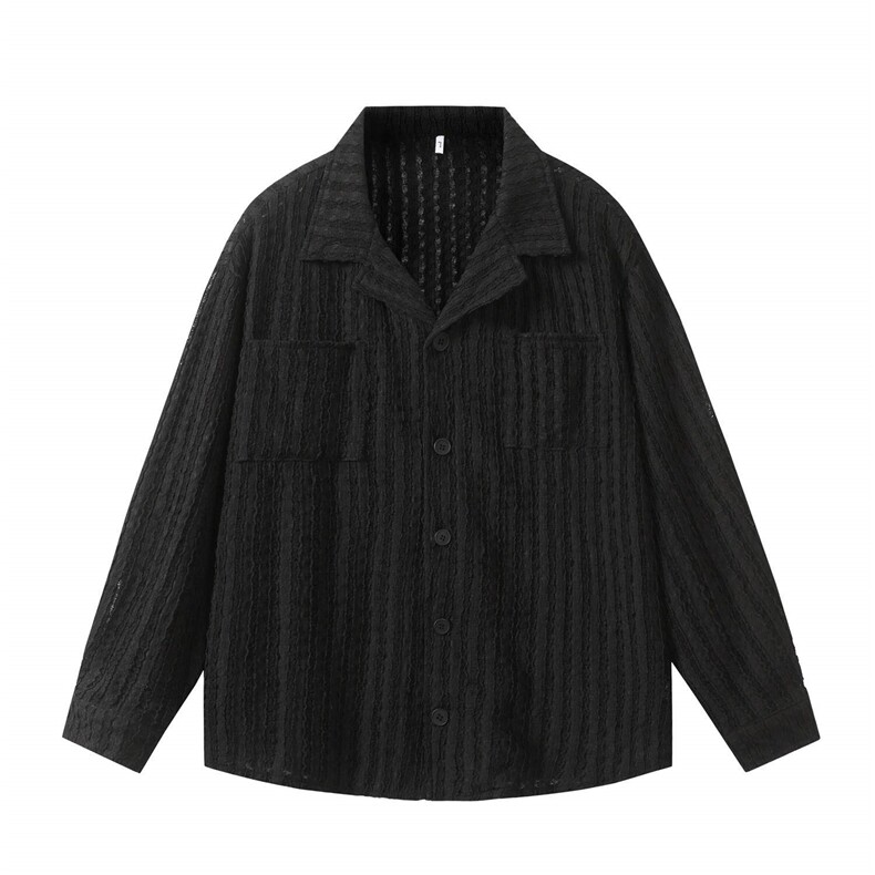 衬衫，抖音得物现货，可送样，A061-AC01296-特P40-白底平铺图，男装衬衫，电商A061