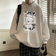 纯棉连帽卫衣男大码运动帽衫宽松薄WY2176-P35加绒款-P40，男装卫衣，电商A040