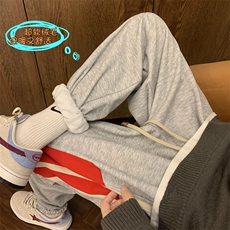 XZ616冬季新款百搭个性潮流加绒加厚卫裤TY428P65控78，男装休闲裤，星座512A（原616）