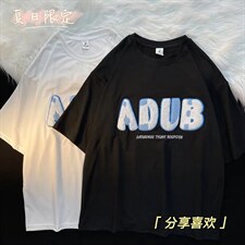 夏季潮牌男士短袖t恤男潮流上衣情侣半袖体恤衫GT05P28图片