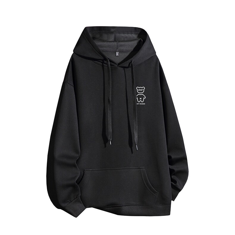 得物供货、复合重磅420克现货连帽卫衣宽松HD019-1-HML325-特P45,男装卫衣,电商019-1