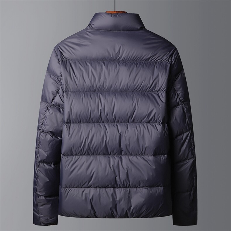 2023白鸭绒羽绒服男冬季新款潮牌保暖加厚面包服外套,男装羽绒服,电商B212（原钱塘6029）