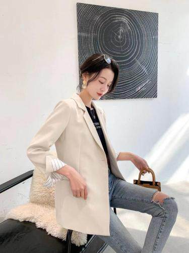 2021年时尚休闲西装外套，女装西装，圣伊敏