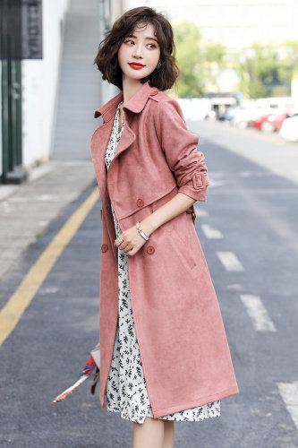 2021秋装新款时尚风衣外套3305，女装风衣，冬木谷雨