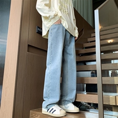 公寓风A129-KZ802P35特批水洗牛仔裤【抖音客户可持续提供视频】，男装牛仔裤，电商A129