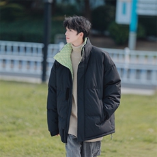 港风冬季新款立领棉服中性情侣风潮牌百搭棉衣外套666-P85，男装棉衣，星座717