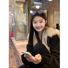 座山雕棉衣棉服女款2025新款冬季派克服小个子棉袄加绒加厚外套潮，男装棉衣，星座1210-1
