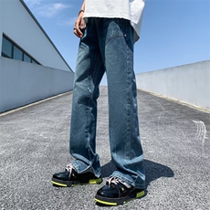 牛仔裤拉链潮流气质潮青春流行水洗夏季新款M5031P55，男装牛仔裤，星座1116-2