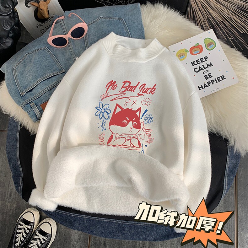 M18226-P45加绒款-P65半高领毛衣男士大码针织衫男毛线衣男,男装针织衫/毛衣,电商A040