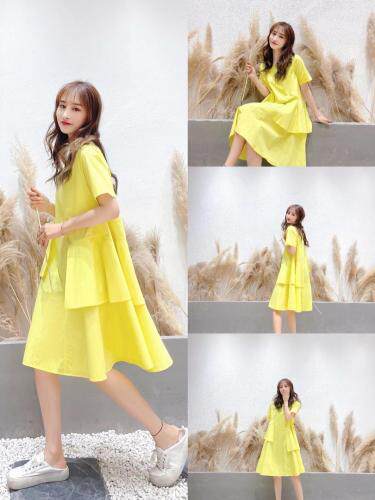 韩版时尚潮流连衣裙，女装连衣裙，依挺好