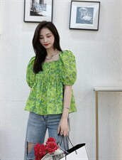 【现货】新款小花上衣，其它，色调轩