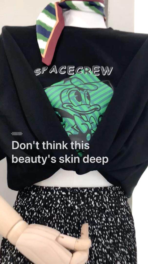 夏季新款印花t，其它，H·SHE