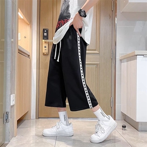 男夏季潮流时尚休闲短裤华夫格K669P32图片