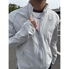 春夏款高品质冰感速干防晒服休闲户外运动外套透气弹力机能风夹克，男装防晒衣，电商A443