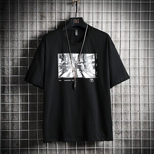 【】A003-HT1088-P30夏装新款卡通印花时尚T恤 网格挂拍图片