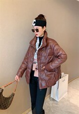 冬季新款带丝巾羽绒外套，其它，维多利亚