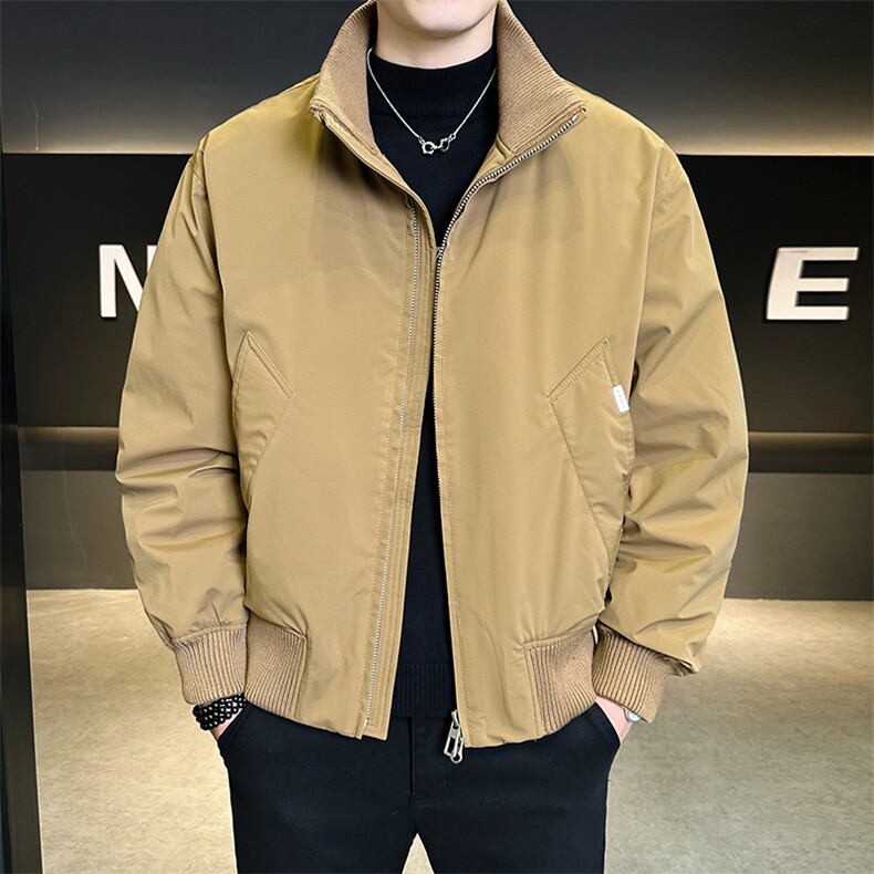 90新标立领羽绒服加厚重工保暖宽松百搭外套YR1111-P259,男装羽绒服,电商D342