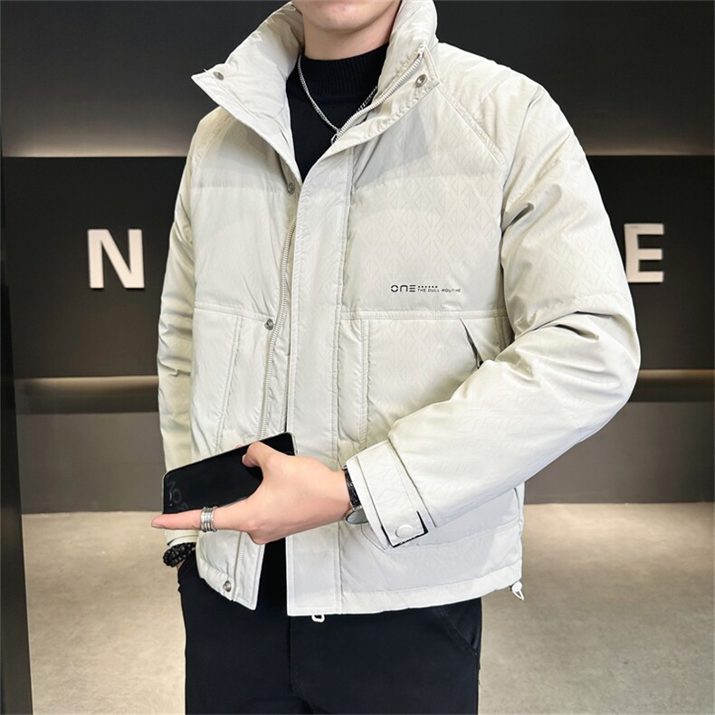 2025冬季DS-A225标新款男士立领白鸭绒羽绒服夹克885506-P150,男装夹克,电商A225