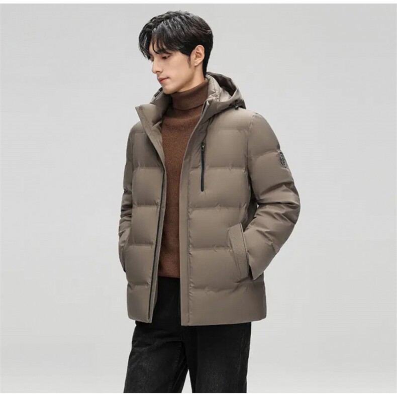 新款男士羽绒服白鸭绒加厚防寒帽子可脱卸309B-3-E067-P240,男装羽绒服,星座1409-3