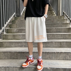 冰丝短裤男士大码宽松休闲五分裤男运动中裤MK37386-P15，男装休闲裤，电商A040
