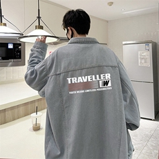 牛仔夹克男大码牛仔外套男茄克NJ77359-P60，男装夹克，电商A040