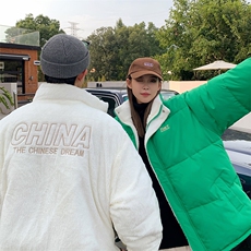 双面穿2023情侣棉衣男女棉服宽松棉袄面包服冬装3321-P100控148，男装棉衣，星座207